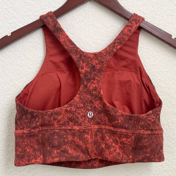 LULULEMON Wunder Train Long Line Bra Medium Support Sportsbra size 10 - Picture 2 of 10